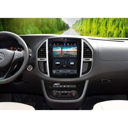 Магнитола Тесла CarMedia ZF-1078-DSP Tesla-Style для Mercedes Vito III (W447) 2014-2024 на Android 9.0