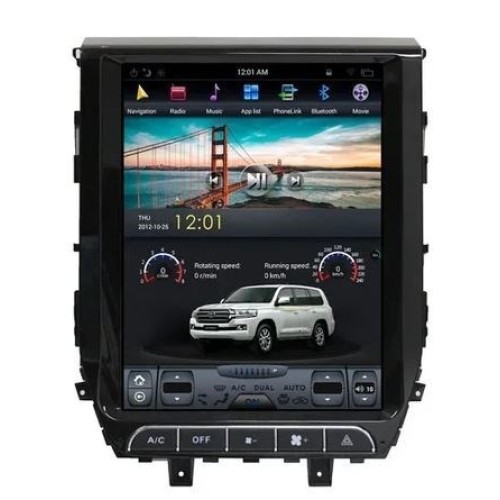 Магнитола Тесла CarMedia ZF-1205-DSP Tesla-Style для Toyota LC 200 2015-2018 на Android 9.0