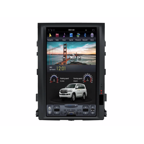 Магнитола Тесла CarMedia ZF-1816H-DSP Tesla-Style для Toyota Land Cruiser 200 2007-2015 на Android 9.0