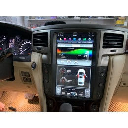 CarMedia ZF-1819-DSP Tesla-Style для Lexus LX 570 (2007-2015) на Android 9.0