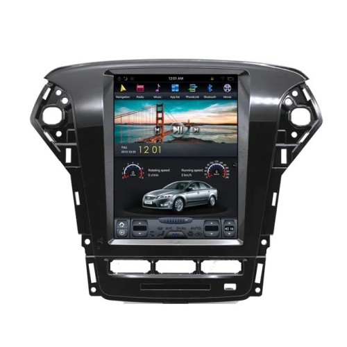 Магнитола Тесла CarMedia ZF-1052-DSP Tesla-Style для Ford Mondeo 2011-2012 на Android 9.0