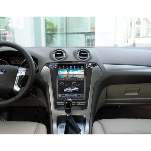 Магнитола Тесла CarMedia ZF-1052-DSP Tesla-Style для Ford Mondeo 2011-2012 на Android 9.0