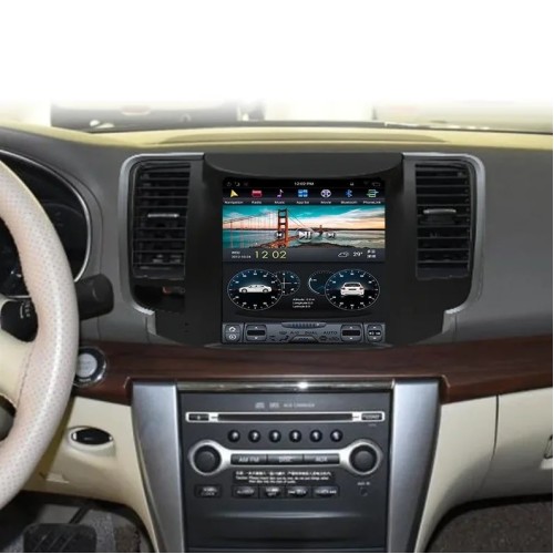 Магнитола Тесла CarMedia ZF-1126-DSP Tesla-Style для Nissan Teana 2008-2013 (комплектация с монохромным дисплеем) на Android 9.0