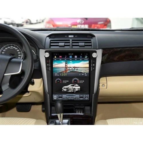 Магнитола Тесла CarMedia ZF-1206-DSP Tesla-Style для Toyota Camry 11.2011+ (V50, V55) на Android 9.0