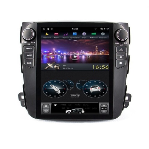 Магнитола Farcar ZF056-1 Tesla Style для Mitsubishi Outlander XL 2006-2012 на Android 9.0