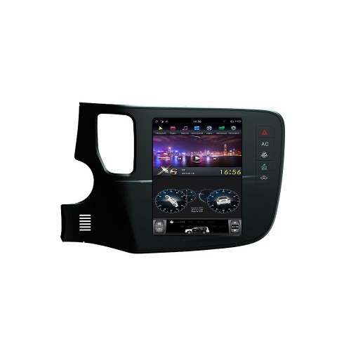 Магнитола Farcar ZF1006-H Tesla Style для Mitsubishi Outlander III 2013-2020 на Android 8.1