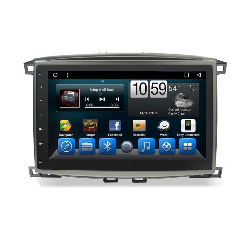 Штатная магнитола CarMedia KR-1099-T8 Lexus LX II 470 2003-2007 на Android 9.0