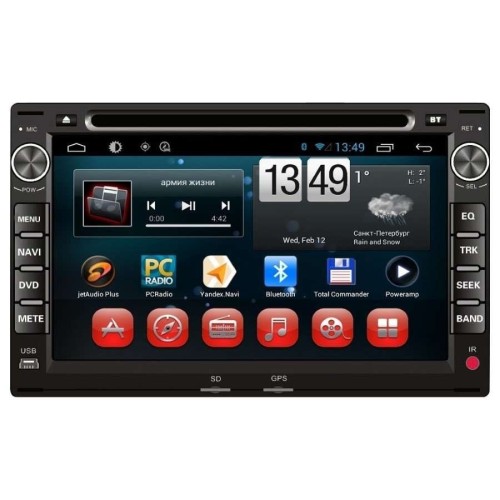 Штатная магнитола CarMedia KR-7022-T8-b Volkswagen Volkswagen Passat, Bora, Golf, Jetta, Polo на Android 9.0