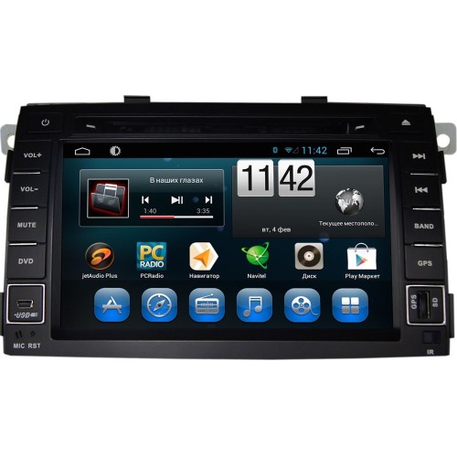 Штатная магнитола CarMedia KR-7032-T8 для Kia Sorento II 2009-2012 на Android 9.0