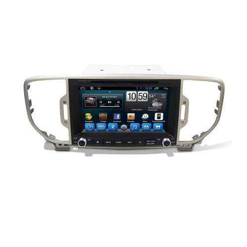 Штатная магнитола CarMedia KR-8112-T8 для Kia Sportage IV 2016-2018 на Android 9.0