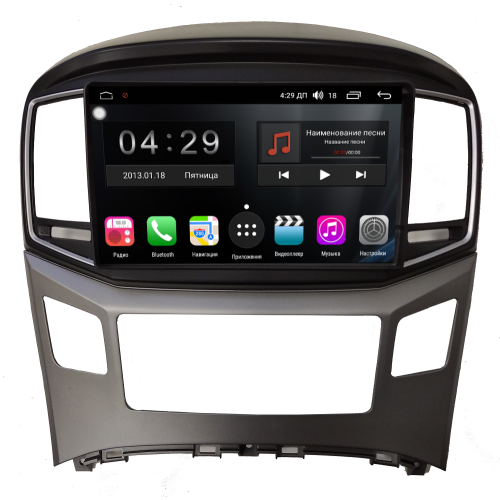 Магнитола Farcar RL586R (S300) для Hyundai H1 Starex II 2015-2022 на Android 9.0