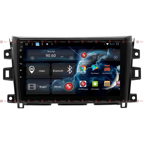 Штатная магнитола Redpower 51028 R IPS DSP для Nissan Navara (Frontier) III (D40) 2006-2015 на Android 8.1
