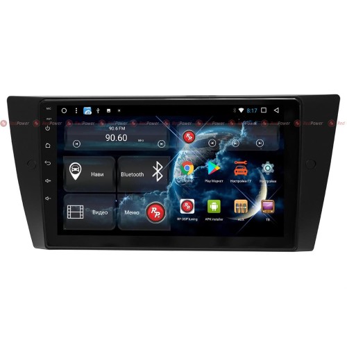 Штатная магнитола Redpower 51082 IPS DSP для BMW 3 (E90, E91, E92, E93), 1 (E81, E82) на Android 8.1