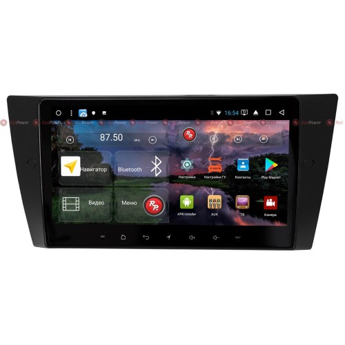 Штатная магнитола Redpower K 51082 R IPS DSP для BMW 3 (E90, E91, E92, E93), 1 (E81, E82) на Android 8.1
