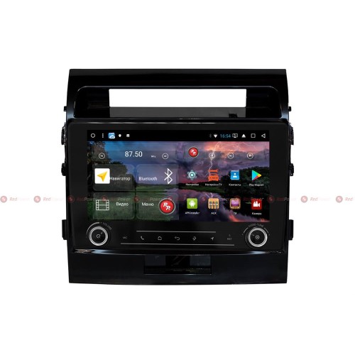 Штатная магнитола Redpower K 51200 R IPS DSP для Toyota LC 200 2007-2015 (глянцевая) на Android 8.1