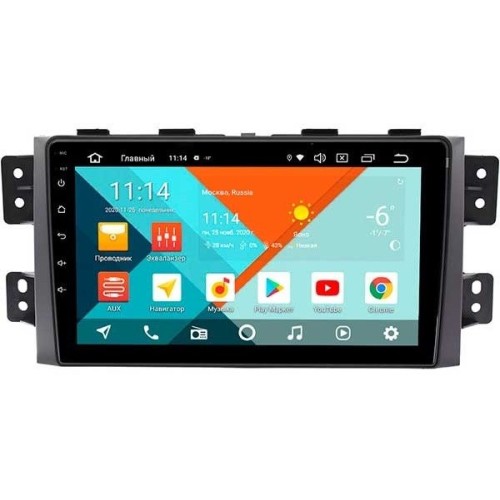 Штатная магнитола Wide Media MT9142PK-2/16 для Kia Mohave I 2008-2018 на Android 9.1