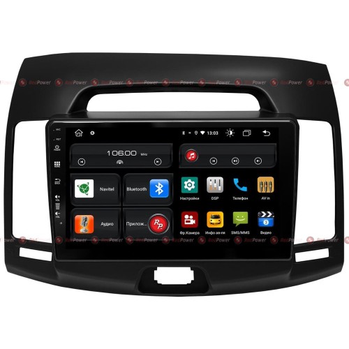 Штатная магнитола Redpower 61092 для Hyundai Elantra IV (HD) 2006-2011 (черный) на Android 10.0