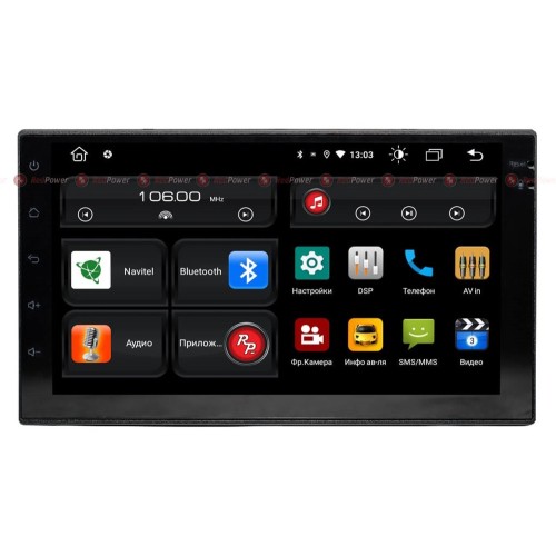 Штатная магнитола Redpower 61001S для 2din, Nissan на Android 10.0