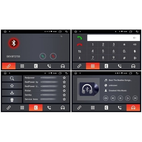 Штатная магнитола Redpower 61159 для Ssang Yong Rexton 2018-2023 на Android 10.0