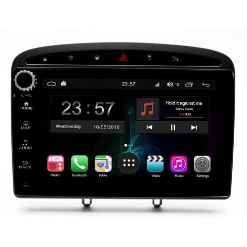 Магнитола Farcar RG083RB (S300) для Peugeot 308 I, 408, RCZ I 2010-2017 на Android 9.0