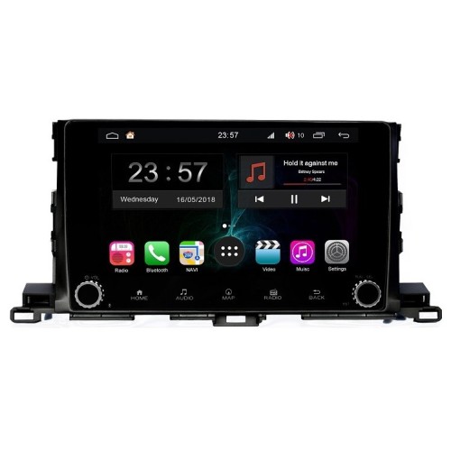 Магнитола Farcar RG467RB (S300) для Toyota HighlandeRB (U50) 2014-2019 на Android 9.0