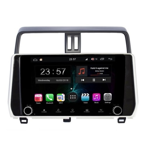 Магнитола Farcar RG1053RB (S300) для Toyota Land Cruiser Prado 150 2017-2020 на Android 9.0