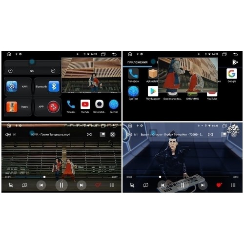 Штатная магнитола Redpower 61082 для BMW 3 (E90) на Android 10.0