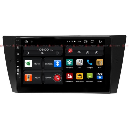 Штатная магнитола Redpower 61082 для BMW 3 (E90) на Android 10.0