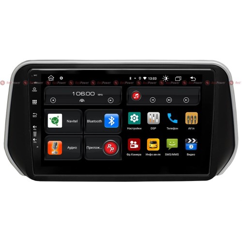 Штатная магнитола Redpower 61410 для Hyundai Santa Fe IV 2018-2020 на Android 10.0