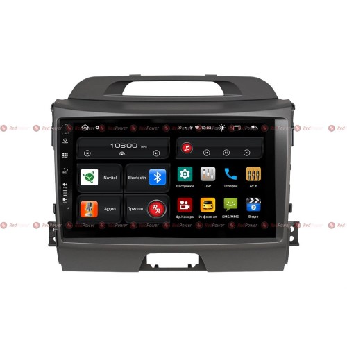 Штатная магнитола Redpower 61074 для KIA Sportage (2010-2016) на Android 10.0