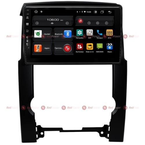 Штатная магнитола Redpower 61041 для KIA Sorento (2009-2012) на Android 10.0