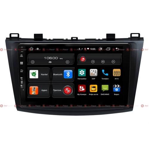 Штатная магнитола Redpower 61034 для Mazda 3 (2009-2013) на Android 10.0