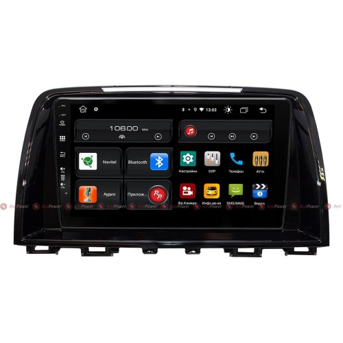 Штатная магнитола Redpower 61012 для Mazda 6 (2012-2014) на Android 10.0