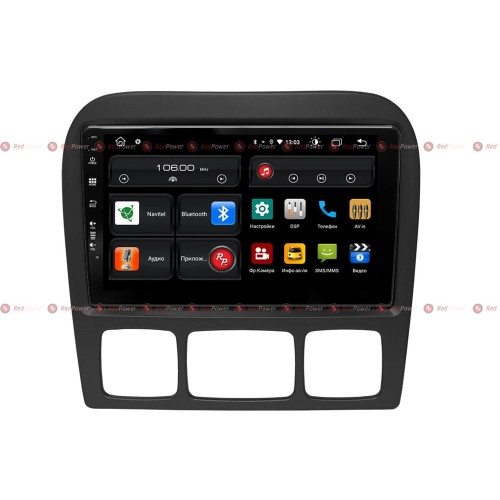 Штатная магнитола Redpower 61350 для Mercedes Benz S-class (W220) 1998-2005 на Android 10.0