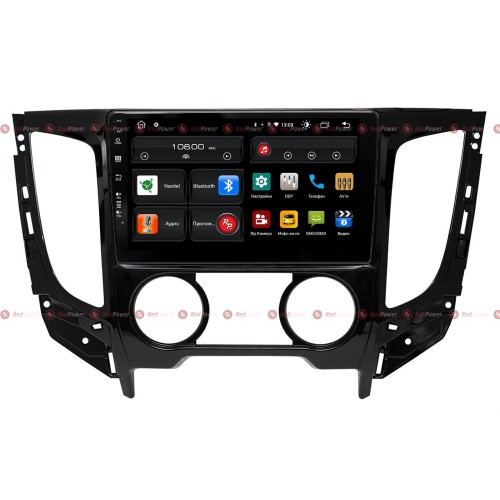 Штатная магнитола Redpower 61425 для Mitsubishi L200 (2015-2019) кондиционер на Android 10.0