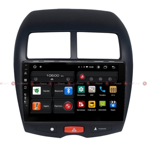 Штатная магнитола Redpower 61026 для Peugeot 4008 (2012+) на Android 10.0