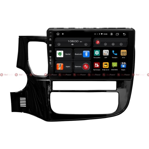 Штатная магнитола Redpower 61156 для Mitsubishi Outlander III 2013-2020 на Android 10.0