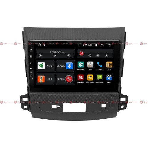 Штатная магнитола Redpower 61056 для Peugeot 4007 2007-2012 на Android 10.0