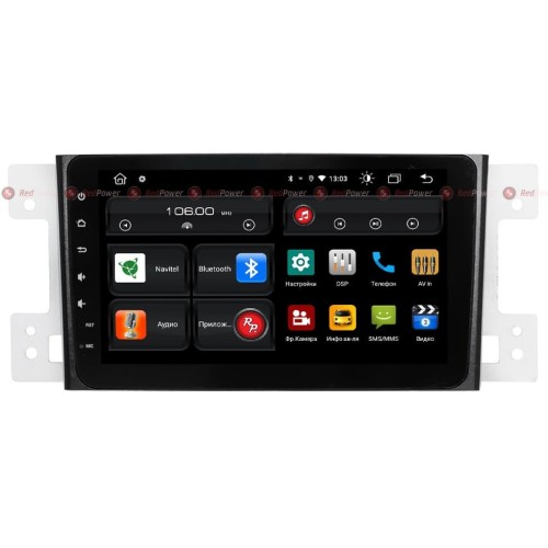 Штатная магнитола Redpower 61053 для Suzuki Grand Vitara (2005-2015) на Android 10.0