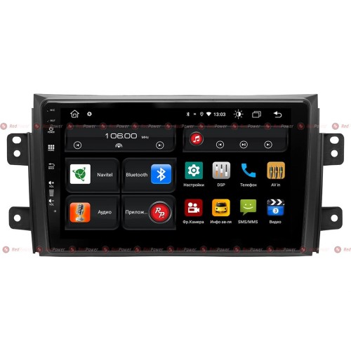 Штатная магнитола Redpower 61076 для Suzuki SX4 (2006-2009) на Android 10.0