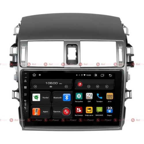 Штатная магнитола Redpower 61063 для Toyota Corolla (2007-2012) на Android 10.0