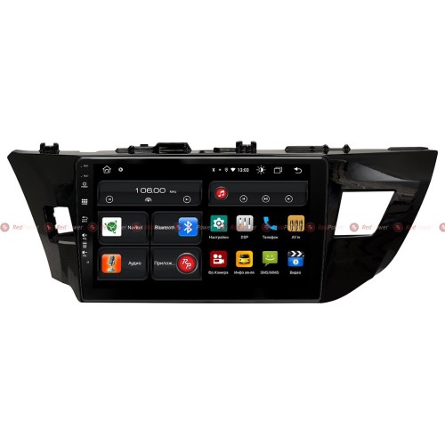 Штатная магнитола Redpower 61066 для Toyota Corolla (2013-2016) дорестайл на Android 10.0