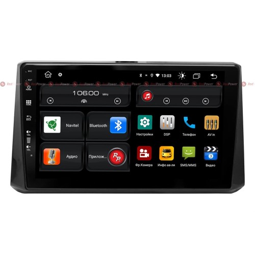Штатная магнитола Redpower 61072 для Toyota Corolla (2019+) на Android 10.0
