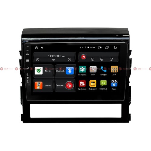 Штатная магнитола Redpower 61201 для Toyota Land Cruiser 200 (2014+) на Android 10.0