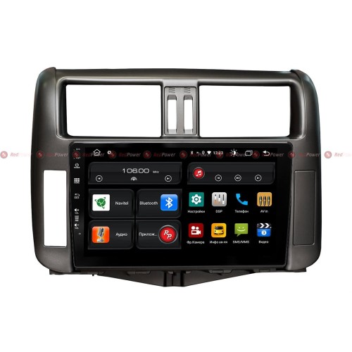 Штатная магнитола Redpower 61065 для Toyota Land Cruiser Prado 150 (2010-2013) на Android 10.0