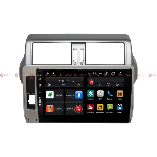 Штатная магнитола Redpower 61265 для Toyota Land Cruiser Prado 150 (2014-2017) на Android 10.0