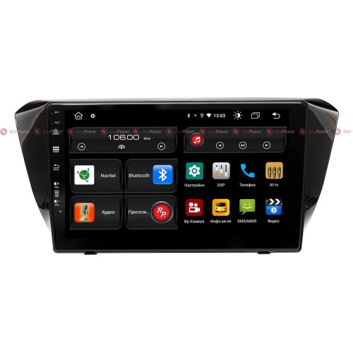 Штатная магнитола Redpower 61014 для Skoda Superb 2015-2024 на Android 10.0