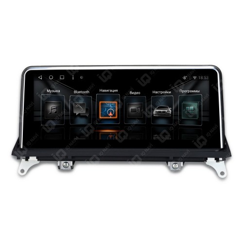 IQ NAVI T58-1117C для BMW X5 Restyle (E70) (2010-2013) / X6 Restyle (E71) (2012-2014) на Android 8.1