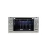 Штатная магнитола CarMedia MKD-F745S-P6N для Ford Focus, C-Max, S-Max, Fiesta, Fusion, Mondeo, Transit, Kuga (silver) на Android 11.0