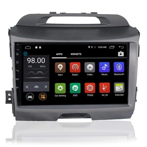 Штатная магнитола CarMedia MKD-K890-P6 для KIA Sportage 2010-2016 на Android 10.0